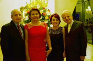 Adalberto Arão e Lenilde Arão, Anamelia e Mario Xavier
