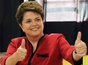 A presidente Dilma Roussef
