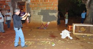 Menor foi atingido com uma facada no tórax e morreu na hora.