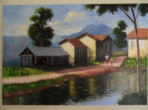 François Mauri já expos seus trabalhos em Béziers, na França e no Atelier de Artes Plásticas ao Museu Petit à Limoux.