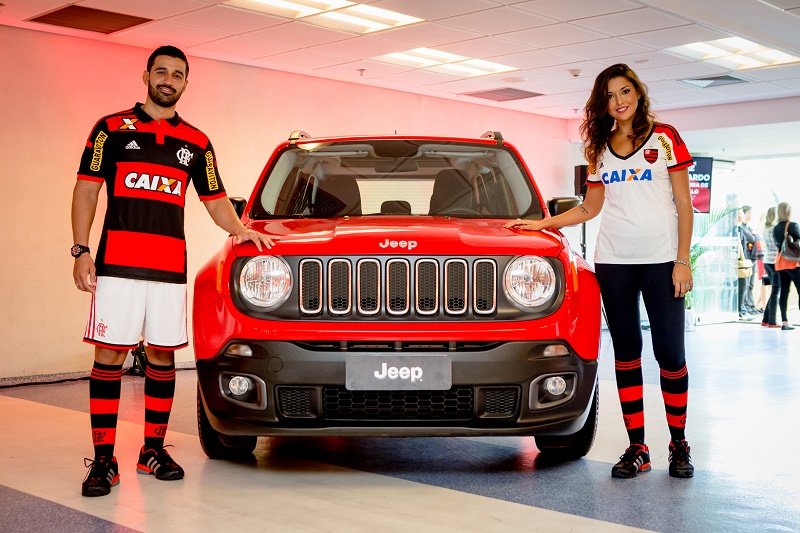 Com o patrocínio ao clube de maior torcida do Brasil, a Jeep marca sua entrada no mercado futebolístico brasileiro.
