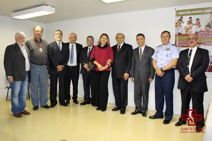 Ueze Zahran foi recepcionado pelo presidente da ABCG Wilson Teslenco e pelos demais diretores e conselheiros da instituição.