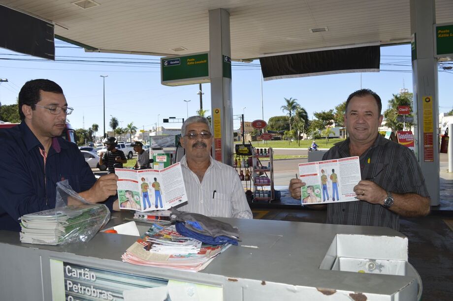 Gilson, Jose Helio e Pedro Martins, diretores