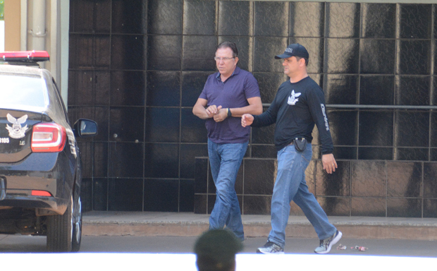 Giroto estava preso na delegacia do Grupo Armado de Resgate e Repressão a Assaltos e Sequestros (Garras).