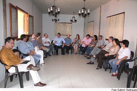 Reunião desta manhã na Casa do Pantanal