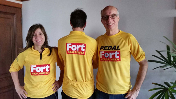 A equipe Pedal Fort ficará até o dia 1º dezembro, quando se encerra a competição.