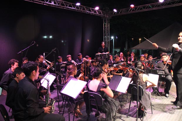 A Orquestra Sinfônica de Rio Brilhante é uma referência em Mato Grosso do Sul.