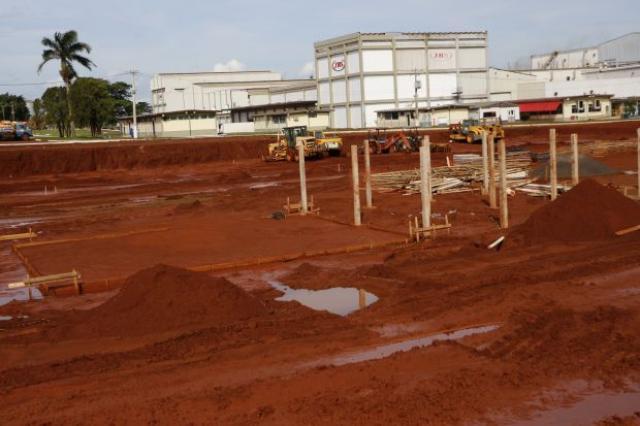 Ampliação da indústria frigorífica do JBS Foods em Dourados
