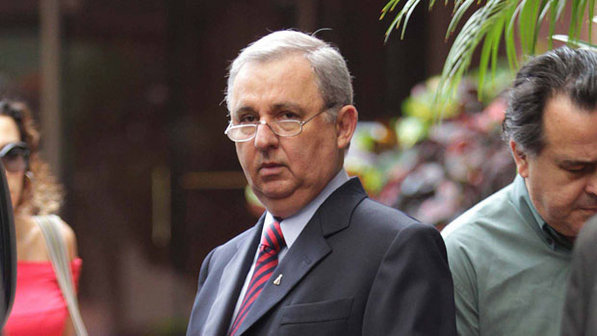 O pecuarista José Carlos Bumlai, amigo muito próximo do ex-presidente Lula, no curso da 21ª fase da Lava Jato, batizada de Passe Livre