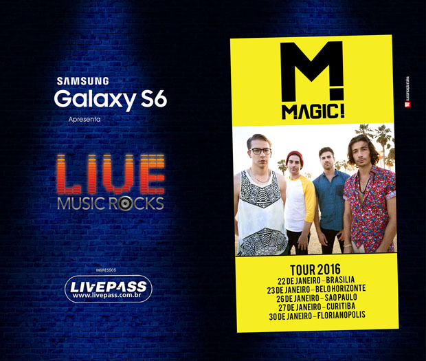 Samsung Galaxy S6 Live Music Rocks – Magic!