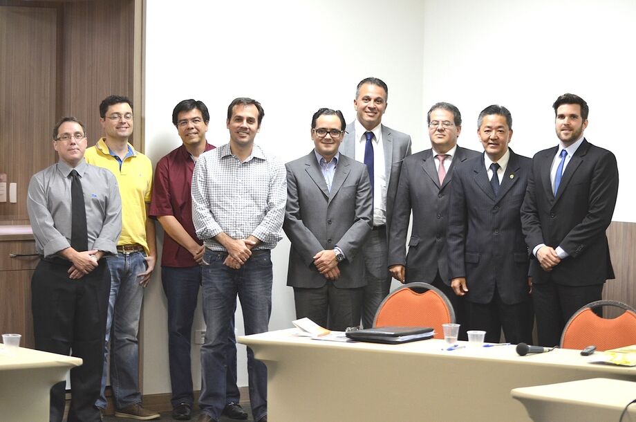 Professores da palestra sobre o Novo Código Civil