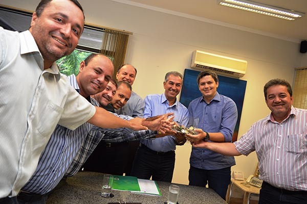 Entrega das chaves do antigo prédio do Fórum de Coxim