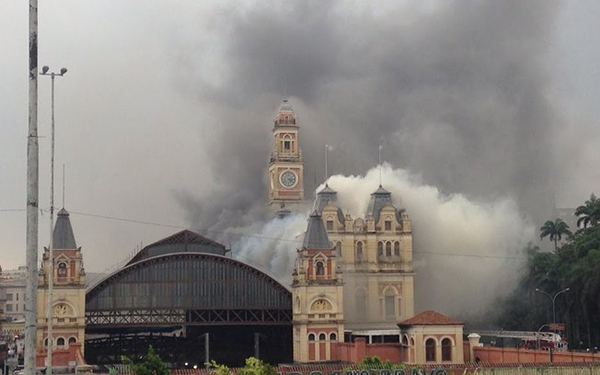 Não se sabem as causas do incêndio no Museu da Língua Portuguesa