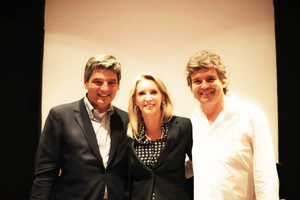 Em debate na Casa do Saber, Gustavo Tepedino, professor de Direito Civil da UFRJ, a tabeliã Fernanda Freitas e documentarista João Jardim