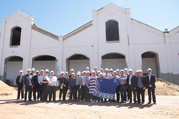 Ao longo da manhã desta quinta-feira, 28, em Três Lagoas, o presidente da Fiems, Sérgio Longen, mostrou aos demais diretores do Sistema Indústria no Estado as obras do Novo Sesi e do ISI Biomassa