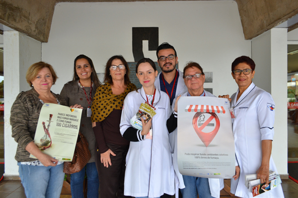 Existente a 14 anos, o Tratamento do Tabagismo no serviço de psiquiatria realiza o trabalho com pacientes que desejam parar de fumar