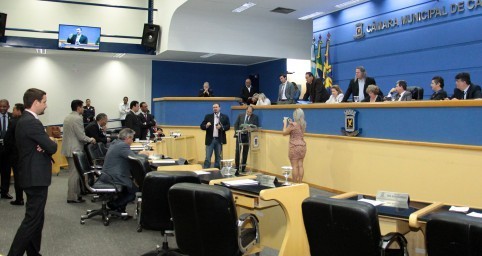 A sessão ordinária de terça-feira (28) será realizada, a partir das 9 horas