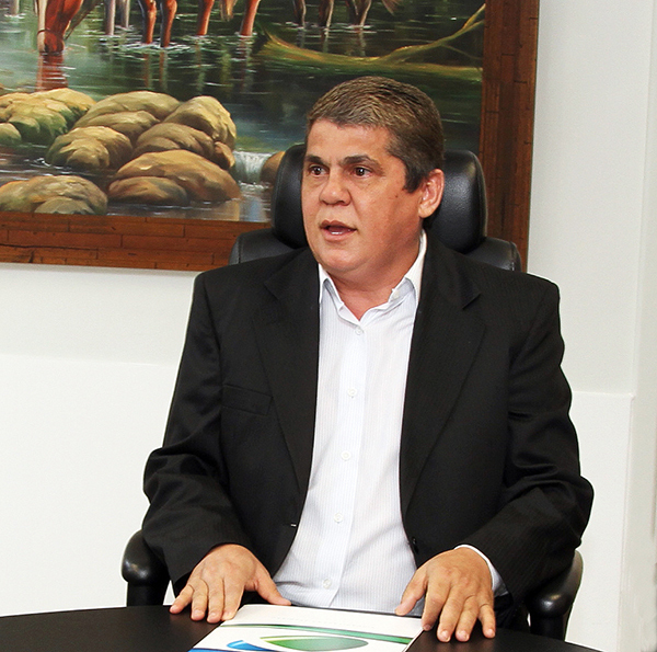Conselheiro Waldir Neves Barbosa, presidente do Tribunal de Contas do Estado de Mato Grosso do Sul