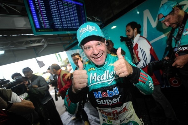 Barrichello supera tempo de Allam Khodair e larga na frente pela primeira vez no ano