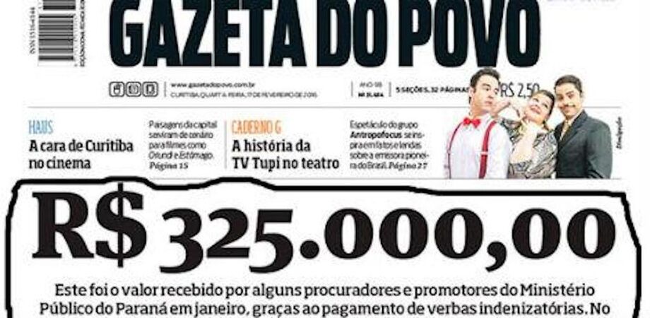 O prêmio está programado para ser entregue no próximo dia 18 -