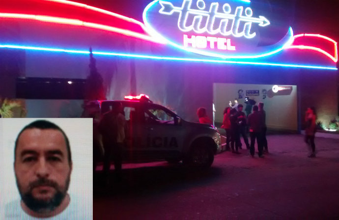Entrada do motel Tititi, em Olinda, onde o corpo de Paulo César de Barros Morato foi encontrado