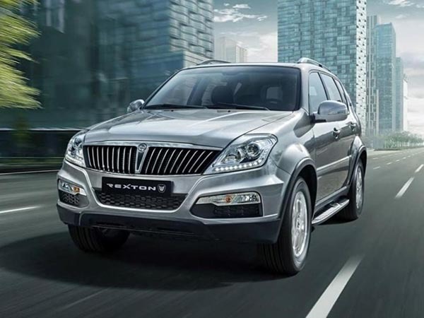 Os veículos, da marca SsangYong, modelo Rexton 3.2, foram comprados através de um convênio