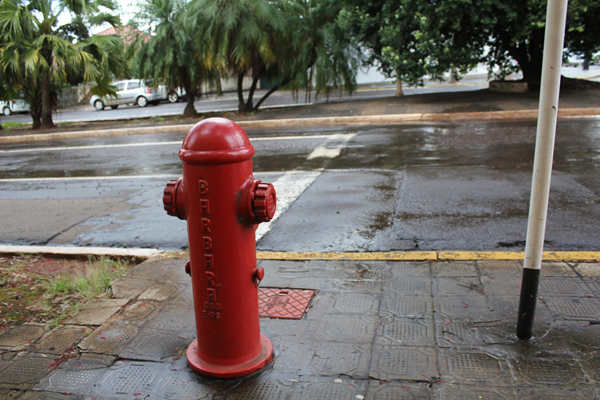 Por padrão, todos os hidrantes de Campo Grande são do tipo têm uma numeração, são vermelhos e com calçamento no entorno. A sinalização na via pública é de responsabilidade da Agência Municipal de Trânsito (Agetran)