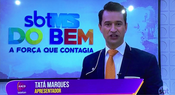 Depois do sucesso da campanha em 2015, a parceria entre o Vaquinha Social e o SBT/MS tem como meta arrecadar R$ 1 milhão em 2017