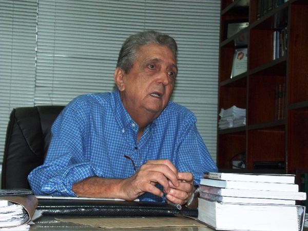 O advogado criminalista Ricardo Trad, de 74 anos, estava internado em estado grave na Unidade de Terapia Intensivo (UTI) do hospital Proncor, em Campo Grande, desde a última segunda-feira (24)