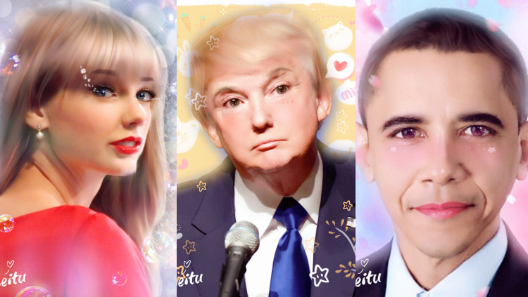 O novo filtro estilo anime de Meitu Hand Drawn virou febre nas redes sociais