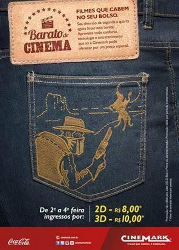 A programação completa do cinema pode ser consultada no site da Rede