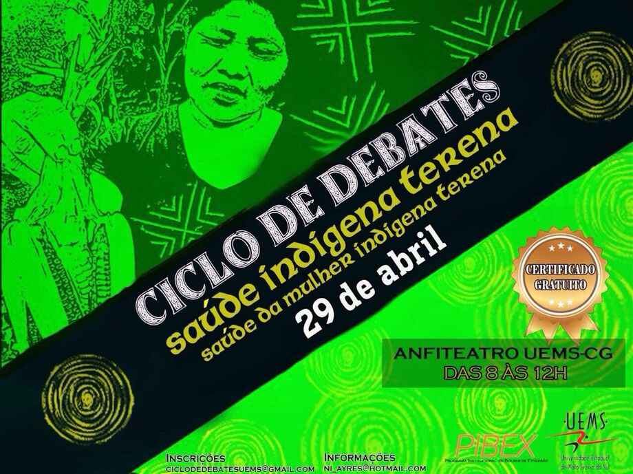 O debate é aberto a toda a população e contará com a participação dos alunos de Medicina e os alunos da Pós-Graduação em Língua e Cultura Terena, da Uems