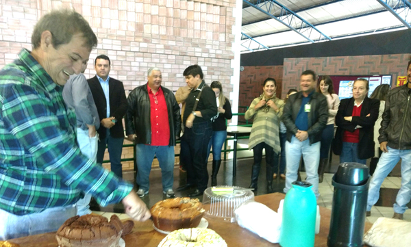 Bosco Martins na homenagem