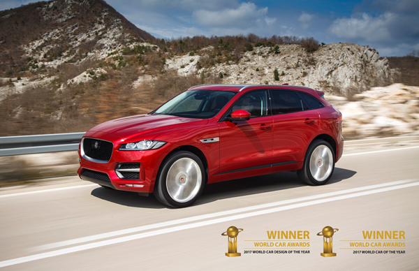 O F-PACE é o primeiro SUV de desempenho da Jaguar