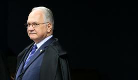 Brasília - O ministro Luiz Edson Fachin participa de sessão da segunda turma do Supremo Tribunal Federal.(Marcelo Camargo/Agência Brasil)