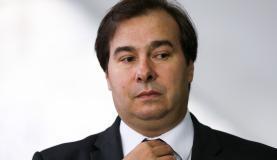 Brasília - O presidente da Câmara dos Deputados, Rodrigo Maia, durante entrevista fala sobre a aprovação da reforma trabalhista ( Marcelo Camargo/Agência Brasil)