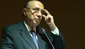 Brasília - Ministro da Fazenda, Henrique Meirelles, faz palestra no encerramento do 9 Fórum Liberdade de Imprensa e Democracia, promovido pela OAB/DF (Marcello Casal Jr/Agência Brasil)