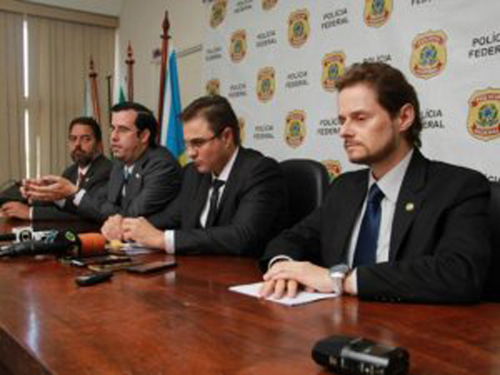 Integrantes da força-tarefa da Lama Asfáltica