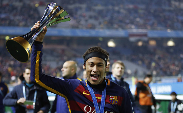 O atacante se prepara para a última partida do Barcelona no Campeonato Espanhol