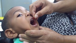 A suplementação a base de Vitamina A é ministrada em crianças até cinco anos nas UBSs e UBSFs conforme indicação do pediatra. (Foto: Assessoria/SESAU)