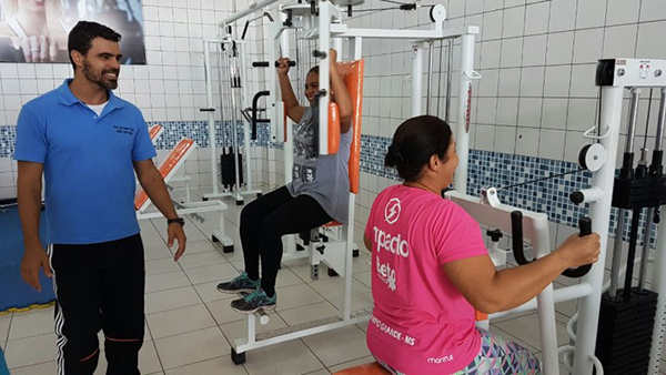 A musculação funcionará no estilo “estúdio”