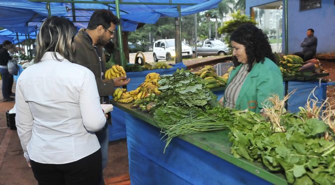 Tradicional entre as pessoas que buscam meios alternativos de alimentação, a feira foi criada para incentivar o consumo de alimentos saudáveis entre a população urbana