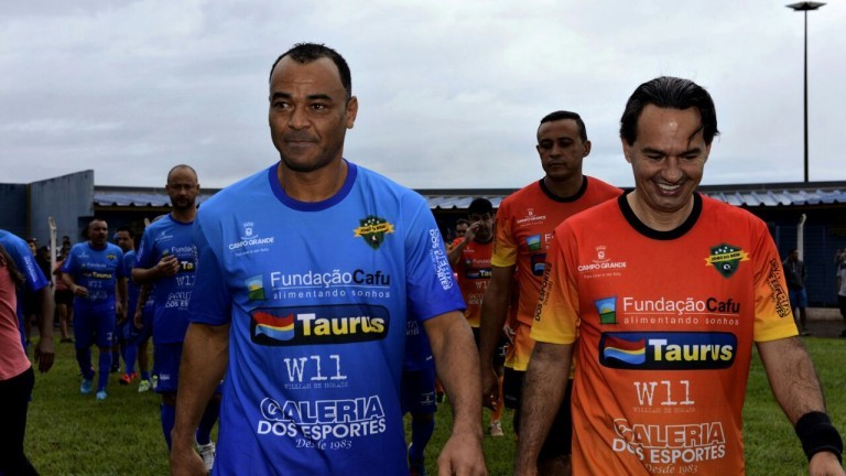 Cafu foi a atração mais esperada