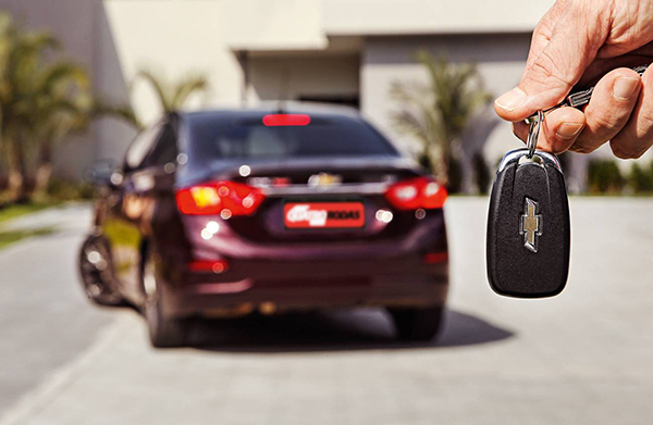 Chevrolet Cruze, mesmo com chave ausente o motor liga