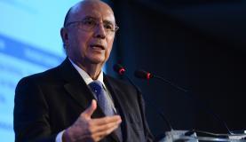 São Paulo - O ministro da Fazenda, Henrique Meirelles, participa do seminário Financiamento e Garantias para a Infraestrutura, no Hotel Tivoli Mofarrej (Rovena Rosa/Agência Brasil)
