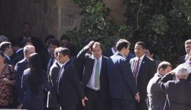 Brasília - Deputados e prefeitos do estado do Rio de Janeiro participam de almoço com o presidente da Câmara dos Deputados, Rodrigo Maia (Marcelo Camargo/Agência Brasil)