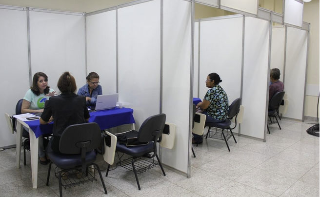 Atendimento para negociação de dívida