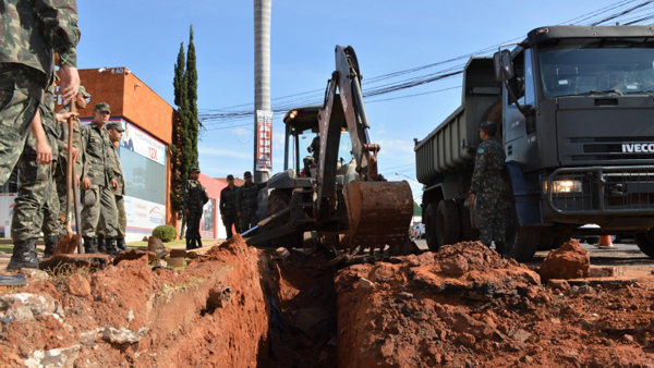 O investimento previsto para obra é de R$ 24 milhões, abrangendo a Guia Lopes, Rua Brilhante, duas pistas da avenida Gunter Hans e a Avenida Bandeirantes