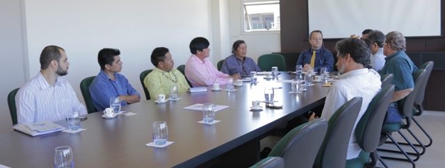 O reitor Fábio Edir agradeceu a possibilidade de fazer parte da Federação e se comprometeu a ajudar no fortalecimento das entidades