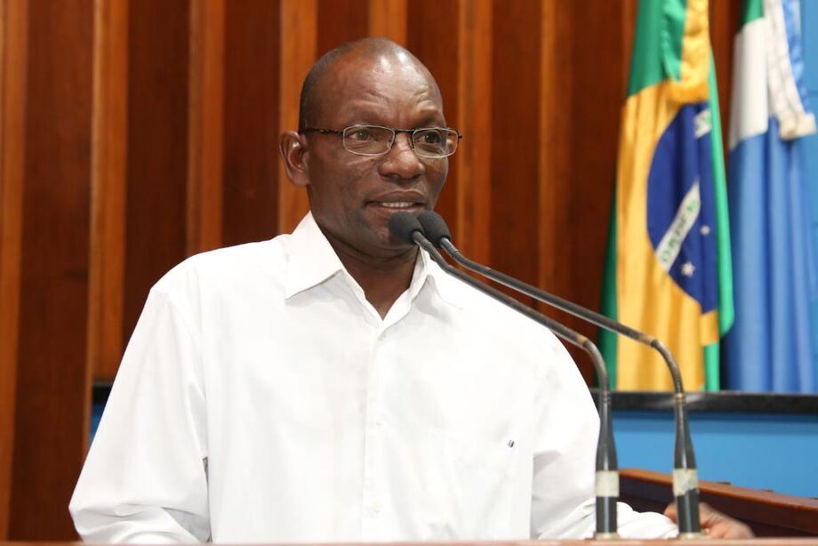 Representante da comunidade quilombola, Cilso Ramão Barros dos Santos